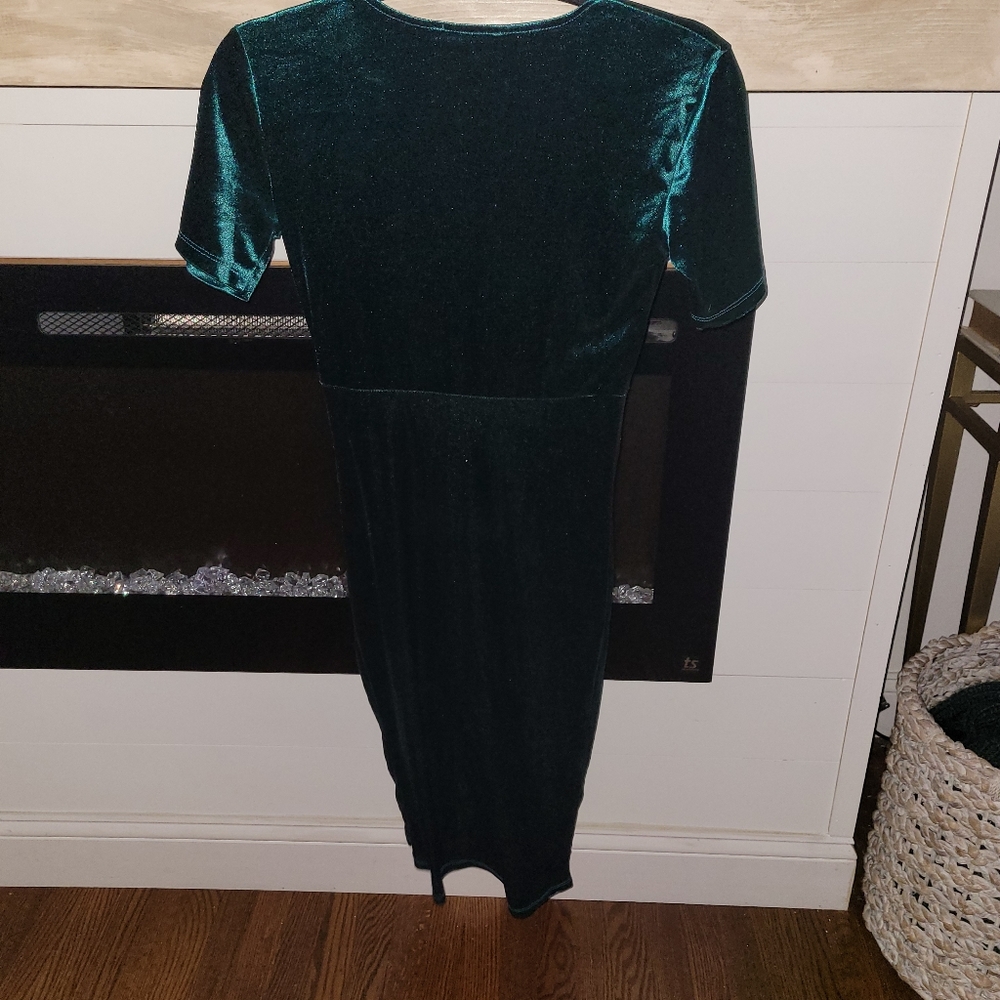 Zara crushed velvet dress - Picture 5 of 7